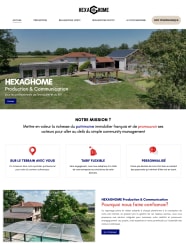 HEXAGHOME - Site vitrine