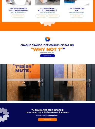 THE WHY NOT FACTORY - Site Vitrine