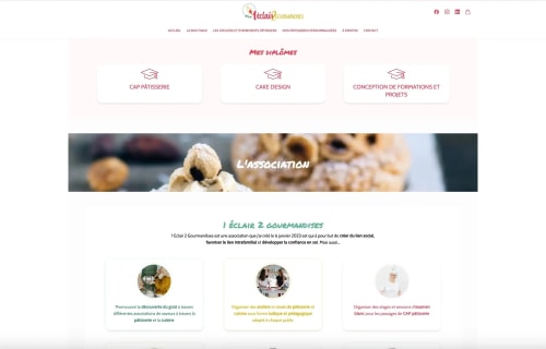 1 ÉCLAIR 2 GROUMANDISES - Site e-commerce