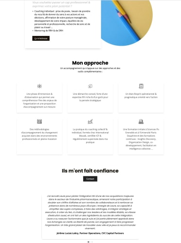 COLORE - Site vitrine