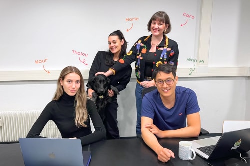 L'équipe de l'Agence vitrine