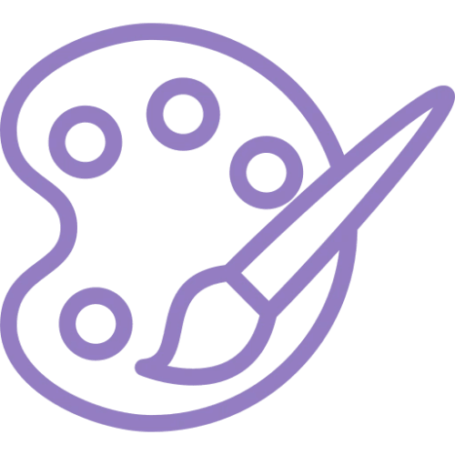 <span style="color: rgb(32, 33, 36)">Création d'<span style="color: rgb(147, 125, 194)">identité graphique