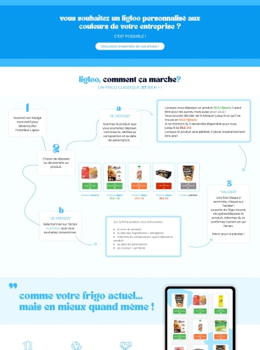 LIGLOO - Site vitrine