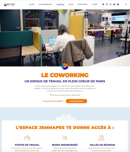 THE WHY NOT FACTORY - Site Vitrine