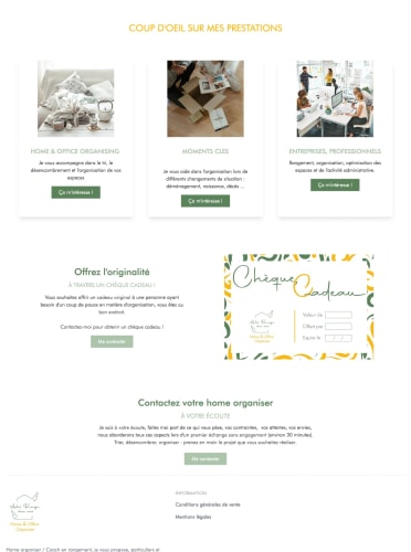 AILES R'ANGE CHEZ VOUS - Site vitrine