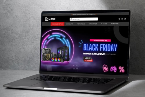 WIMOTIC - Site e-commerce