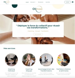 OLIMAZI - Site vitrine