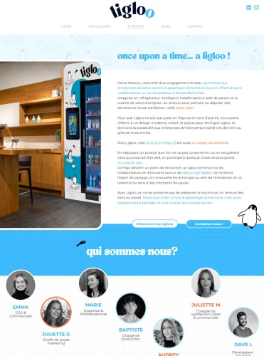 LIGLOO - Site vitrine