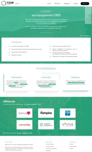 NSW CONSEIL - Site Vitrine