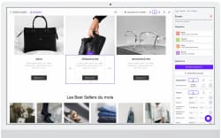 Éditeur de sites facile et intuitif