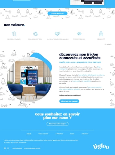 LIGLOO - Site vitrine