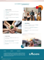 EMGENI - Site Vitrine