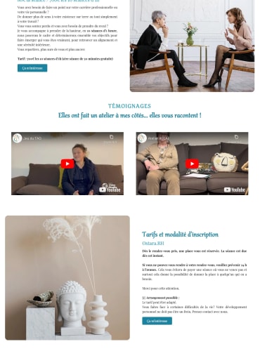 OSTARA RH - Site vitrine