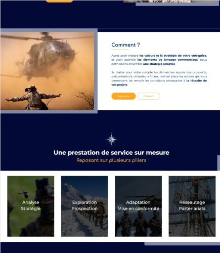 ORB SOLUTIONS - Site Vitrine