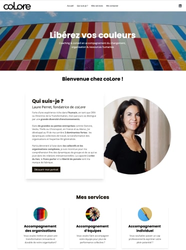 COLORE - Site vitrine