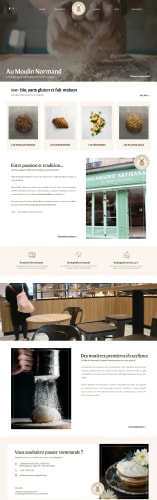 AU MOULIN NORMAND - Site vitrine