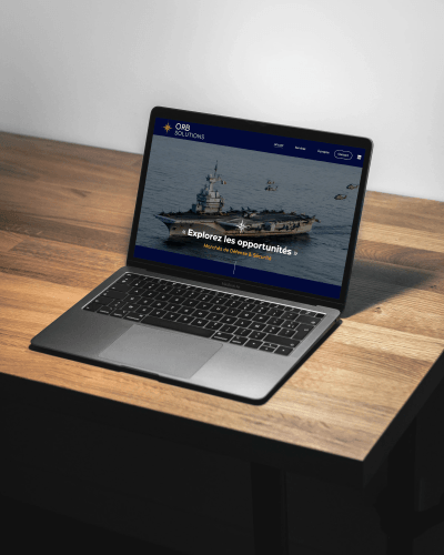 ORB SOLUTIONS - Site Vitrine