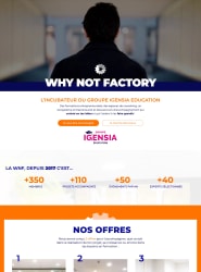 THE WHY NOT FACTORY - Site Vitrine