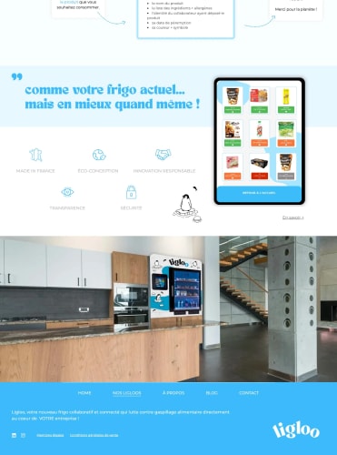 LIGLOO - Site vitrine