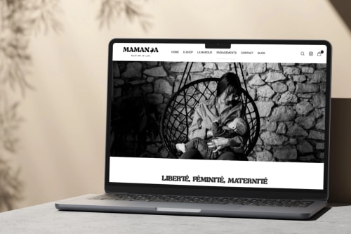 MAMANOA - Site e-commerce