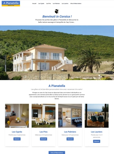 A PIANATELLA - Site vitrine