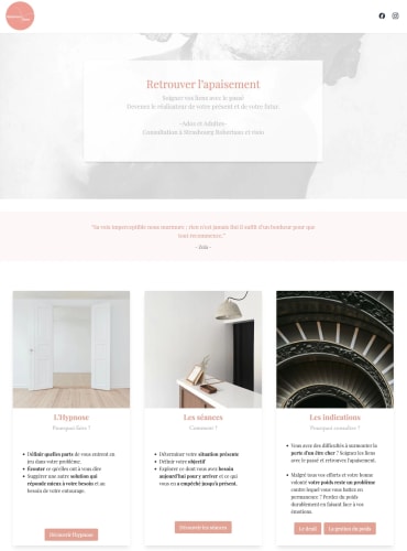 MP HYPNOSE - Site vitrine