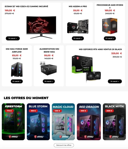 WIMOTIC - Site e-commerce