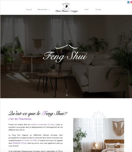 INÈS HOME DESIGN - Site Vitrine