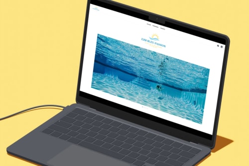 E2M BLEU PASSION - Site vitrine