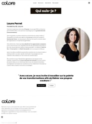 COLORE - Site vitrine