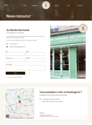 AU MOULIN NORMAND - Site vitrine