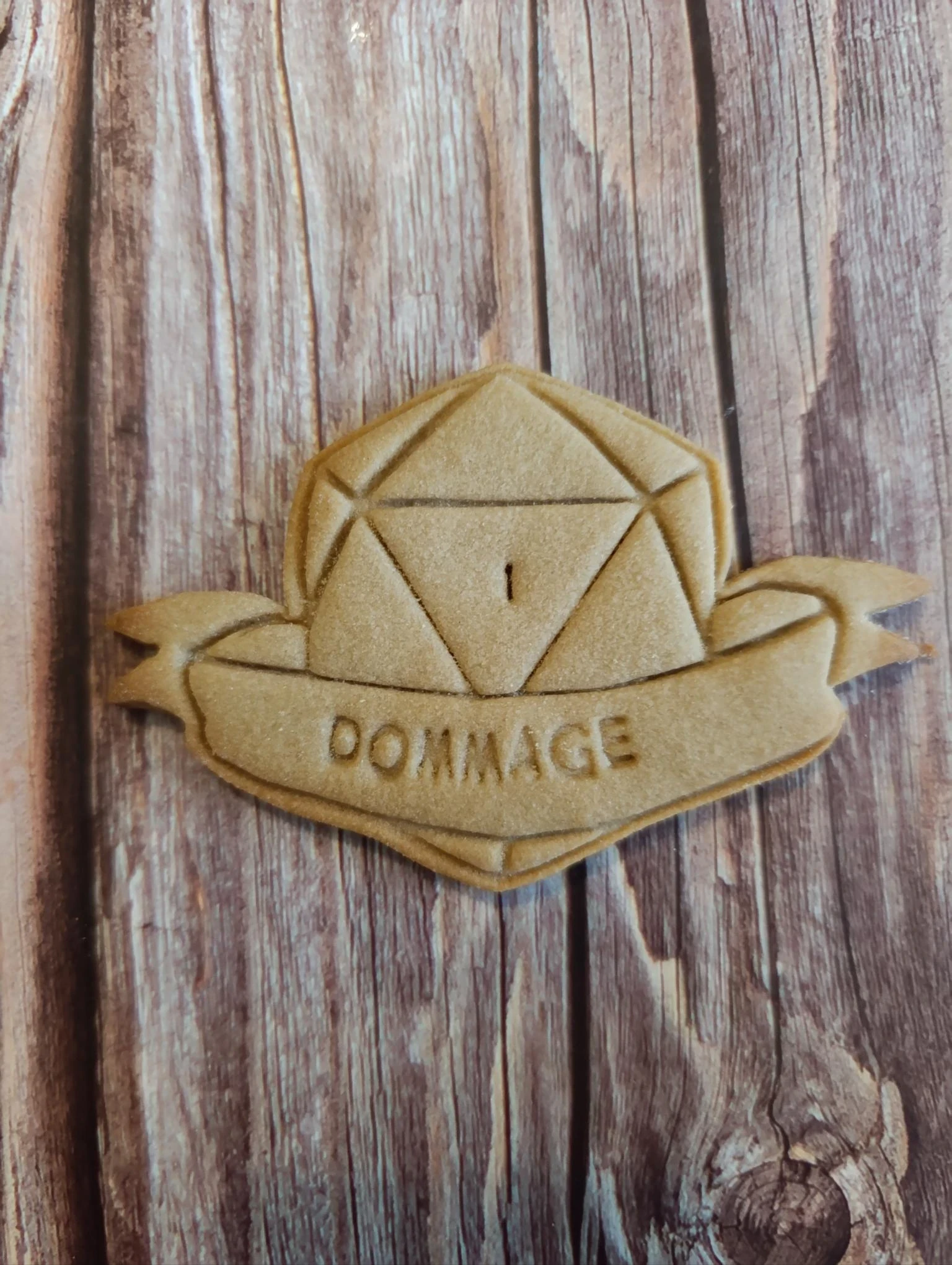 Sablé personnalisé