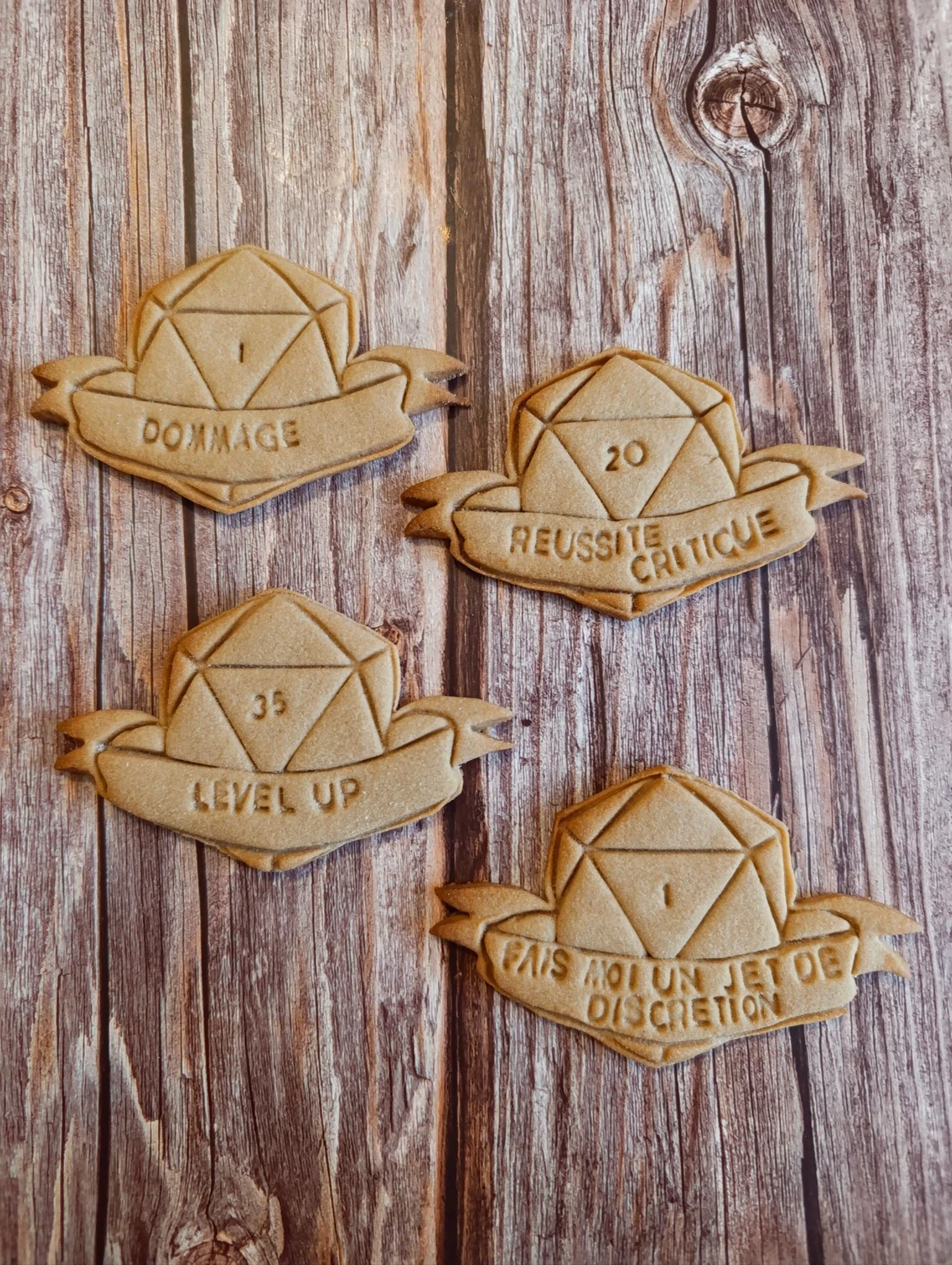 Sablé personnalisé