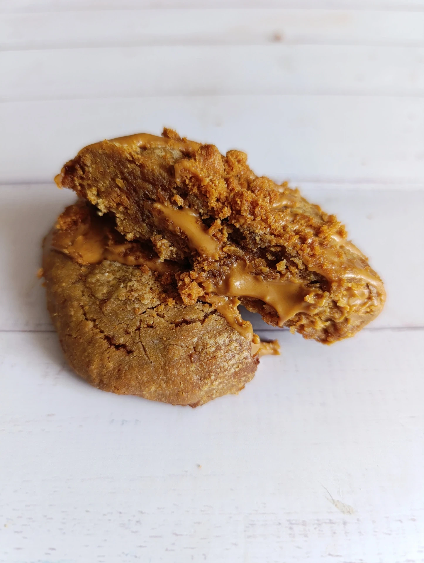 Cookie spéculoos, coeur spéculoos