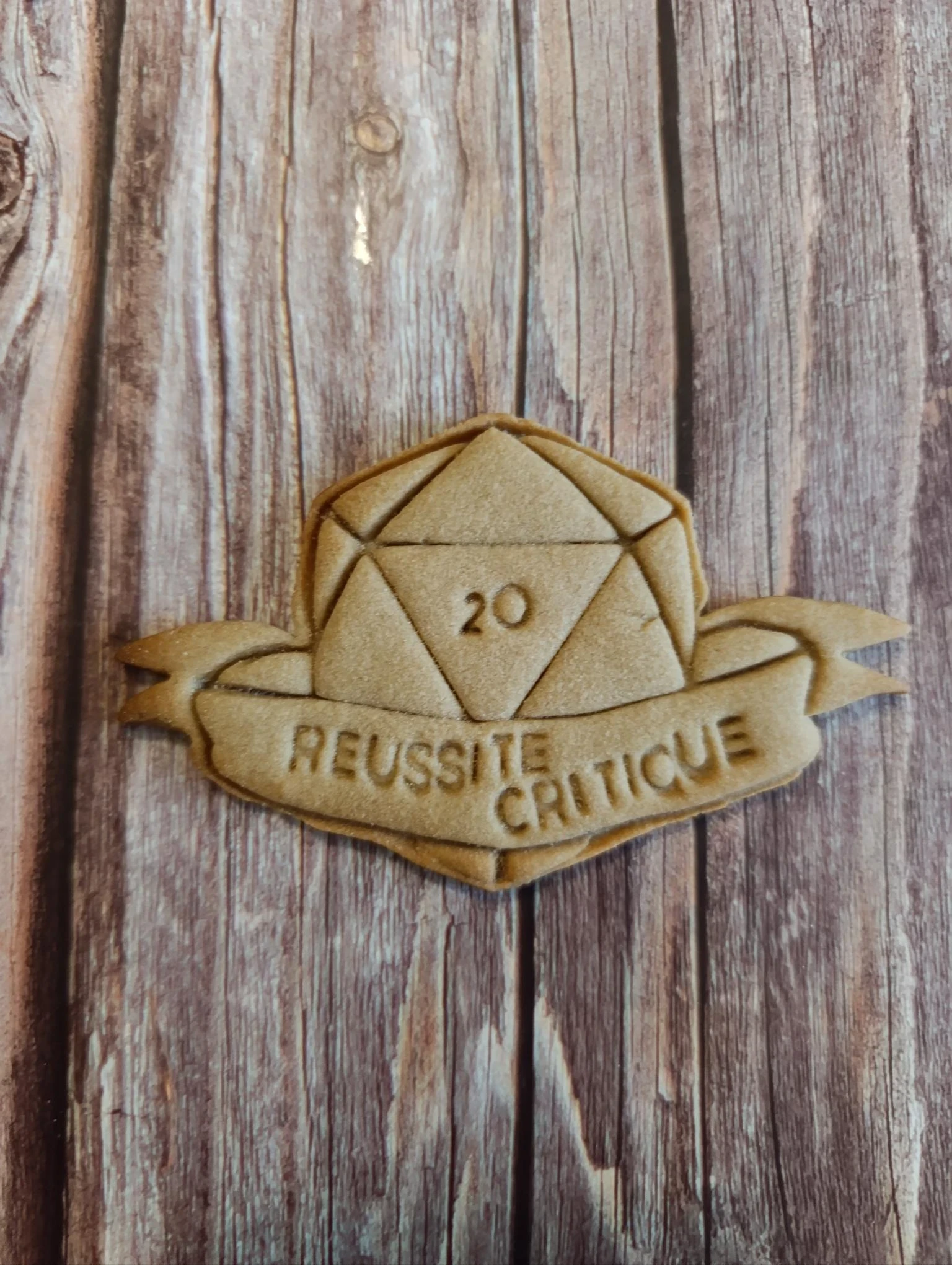 Sablé personnalisé