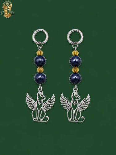 Boucles d'oreilles Bastet