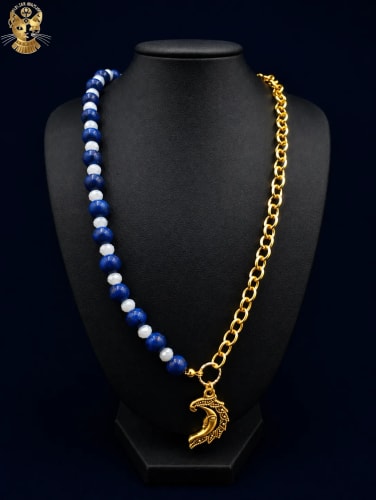Collier Lune Dorée