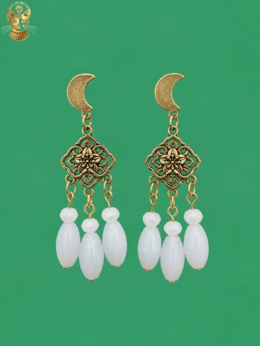 Boucles d'oreilles Séléné