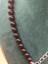 Collier Cœur de flammes